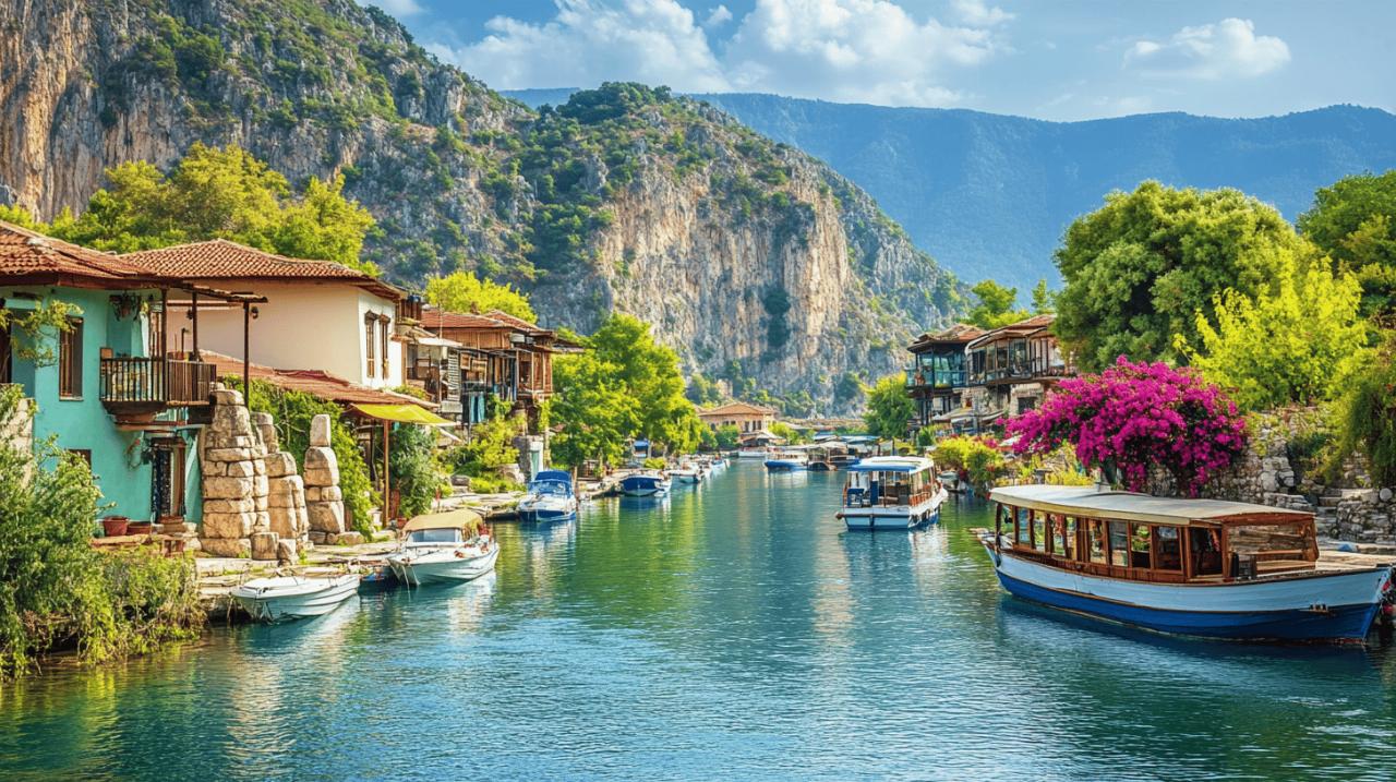 A quoi ressemble Dalyan en Turquie ? Immersion dans un village authentique entre riviere et montagnes